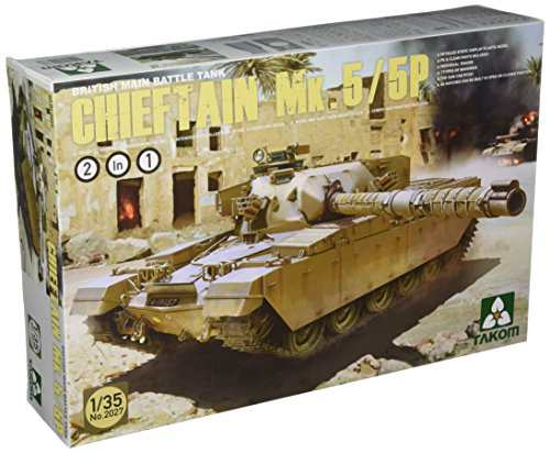 TAKOM 1/35 イギリス主力戦車 チーフテン Mk.5/P 「2 in 1 キット」 プラモ(中古品)