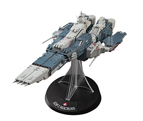 ハセガワ 超時空要塞マクロス SDF-1 マクロス要塞艦 w/プロメテウス &amp; ダイ(中古品)