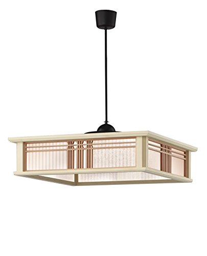 KOIZUMI(コイズミ) 和風 LED ペンダントライト【吉野杉使用 調光調色可能  （中古品）