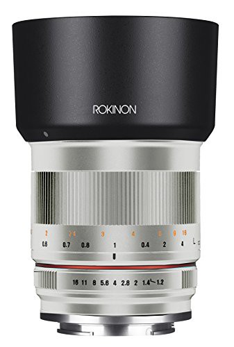 Rokinon rk50?m-fx-sil 50?mm f1.2?as UMC High Speedレンズfor Fuji (シル(中古品)