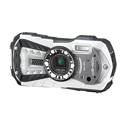RICOH 防水デジタルカメラ RICOH WG-40W ホワイト 防水14m耐 RICOH 防水デジタルカメラ RICOH WG-40W ホワイト 防水14m耐