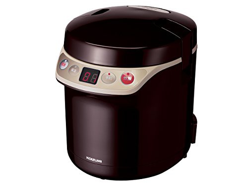コイズミ 小型炊飯器 ライスクッカーミニ ブラウン (0.5~1.5合) KSC-1511/T(中古品)の通販は炊飯器