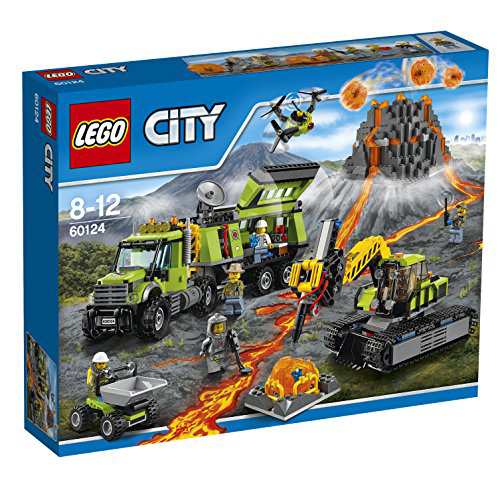 レゴ (LEGO) シティ 火山 調査基地 60124(中古品)