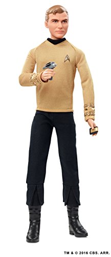 バービー　スタートレック５０周年記念　キャプテン・カーク　フィギュア（(中古品)の通販は