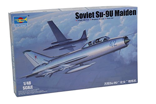 トランペッター 1/48 Su-9U メイデン 02897 プラモデル(中古品)