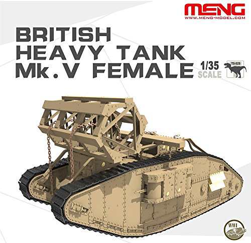 1/35 イギリス重戦車Mk.V (雌型) プラモデル(中古品)の通販はミリタリー