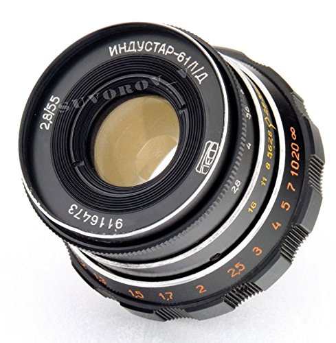 industar-61?2? 8?/ 55?m39?USSRロシアRF SLR DSLRレンズforフィルムデジ (中古品)