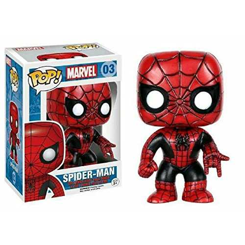 ポップ! Pop! Funko Marvel SpiderManHot Topic Exclusive Red/Black Vinyl(中古品)の通販は