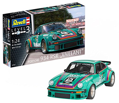 ドイツレベル 1/24 ポルシェ934RSR ヴァイラント プラモデル 07032(中古品)