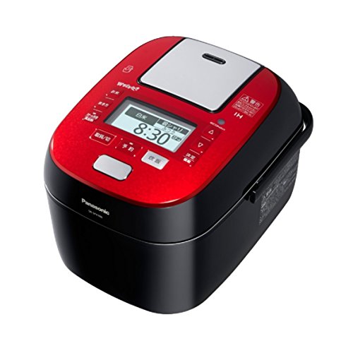 パナソニック 5.5合 炊飯器 圧力IH式 Wおどり炊き ルージュブラック SR-SPX(中古品)の通販は