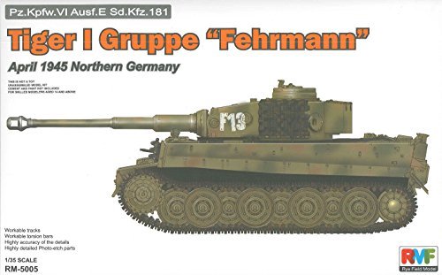 ライフィールドモデル 1/35 ドイツ北部 タイガーI フェールマン戦隊 1945年(中古品)