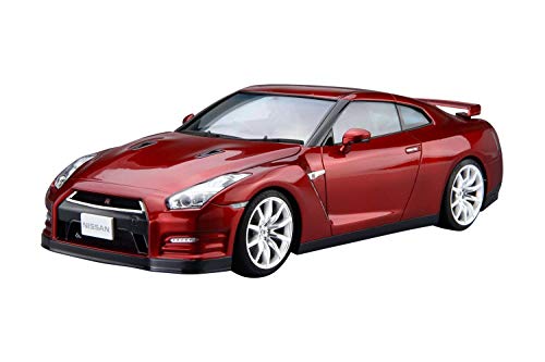 青島文化教材社 1/24 ザ・モデルカー ニッサン R35 GT-R ピュアエディショ (中古品)