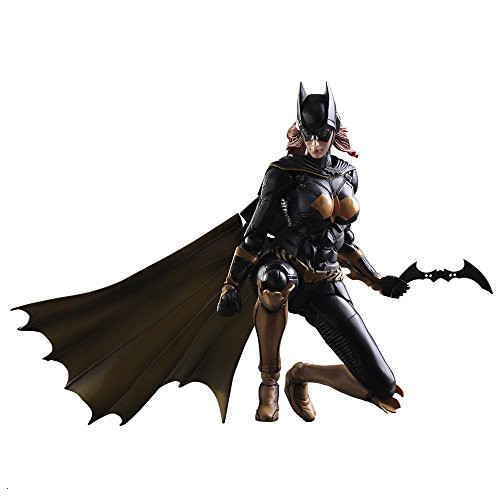 PLAY ARTS改 BATMAN?: ARKHAM KNIGHT バットガール PVC製 塗装済み可動フィ(中古品)の通販は