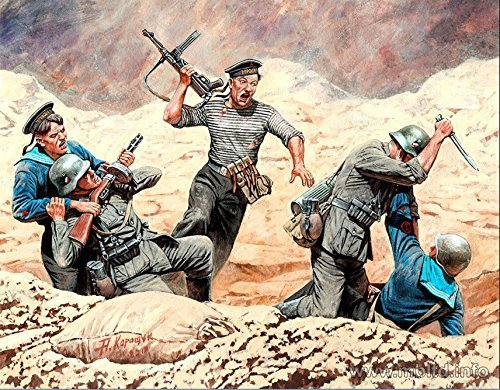 Soviet Marines and German Infantry. Eastern Front Battle 1/35 Master B(中古品)