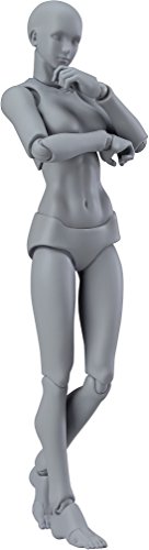 figma archetype next:she gray color ver. ノン規模 ABS&PVC製 ペンキ塗り済(中古品)