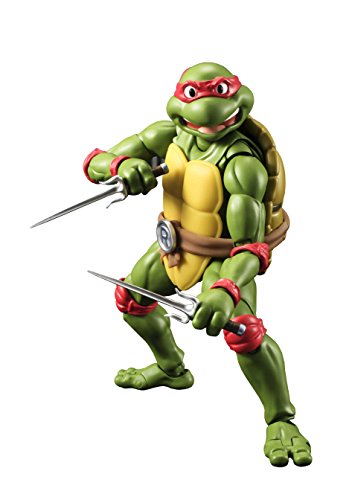 S.H.フィギュアーツ Teenage Mutant Ninja Turtles ラファエロ 約150mm PVC(中古品)