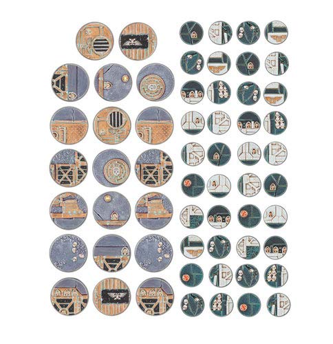 WARHAMMER SECTOR IMPERIALIS： 25 ＆ 40MM ROUND BASES(中古品)