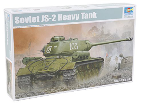 トランペッター 1/35 ソビエト軍 JS-2 重戦車 スターリン2 プラモデル 0558(中古品)