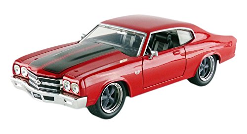 [シボレー]Chevrolet Dom's Chevelle SS Red Fast & Furious Movie 1/24 by（中古品）