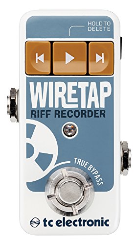tc electronic パウダーコンパクト リフレコーダー WIRETAP RIFF RECORDER(中古品)