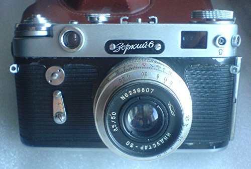 Zorki 6?USSR Soviet UnionロシアRangefinder Camera with Industar 50?50?(中古品)