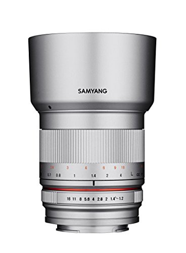 SAMYANG 単焦点レンズ 50mm F1.2 AS UMC CS シルバー フジフイルム X用 APS(中古品)