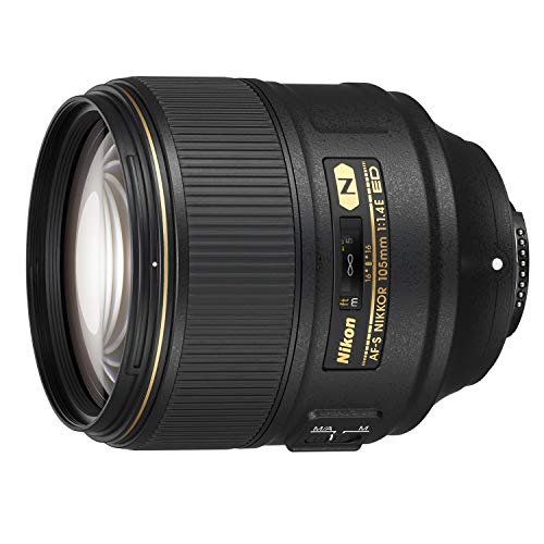 Nikon 単焦点レンズ AF-S NIKKOR 105mm f/1.4E ED フルサイズ対応(中古品)