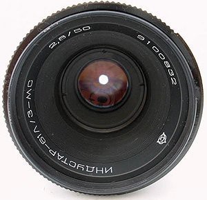 ロシアIndustar 61 L/Z 50mm f2. 8レンズm42 for Canon EOS(中古品)