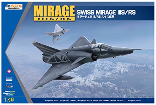 キネティック 1/48 エアクラフトシリーズ ミラージュIIIS/RS スイス空軍 プ(中古品)