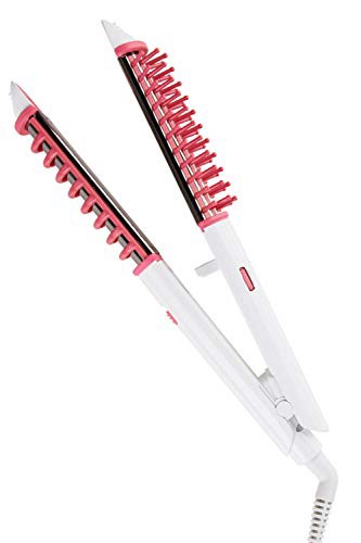 Areti【日本】ヘアアイロン 多機能 3WAY ピンク カール ロールブラシ スト (中古品)の通販は