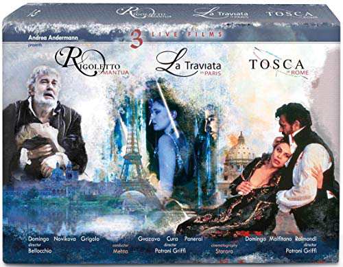 Verdi: La Traviata / Rigoletto / Tosca [Blu-ray](中古品)の通販は