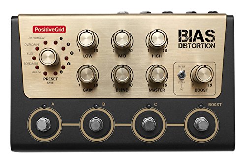 Positive Grid BIAS Distortion トーン・マッチ・ディストーション・ペダル(中古品)