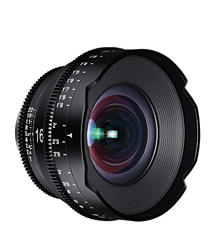 Rokinon Xeen 16?mm t2.6?Professional Cineレンズfor Nikon、ブラック(xn1(中古品)