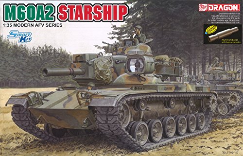 ドラゴン 1/35 アメリカ陸軍 M60A2 スターシップ アルミ砲身付き プラモデ (中古品)