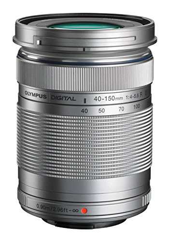 OLYMPUS 望遠ズームレンズ M.ZUIKO DIGITAL ED 40-150mm F4.0-5.6 R (シル (中古品)