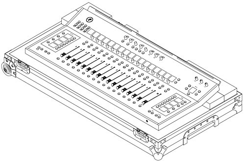 MACKIE コントロールサーフェスDC16用ツアリングハードケース DC16 Road Ca(中古品)