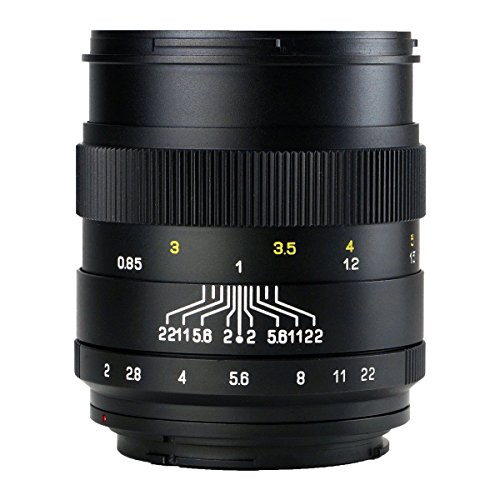 中一光学(ZHONG YI OPITCS) 単焦点レンズ CREATOR 85mm F2 (ニコンFマウン (中古品)