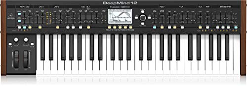 べリンガー シンセサイザー アナログ 12ボイス 49鍵 DEEPMIND 12(品)