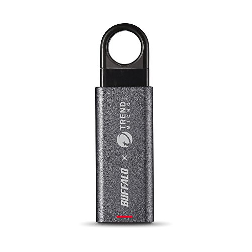 BUFFALO ウィルスチェック機能付き USB3.1(Gen1)メモリ 32GB RUF3-KV32G-DS(中古品)