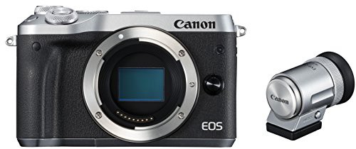Canon ミラーレス一眼カメラ EOS M6 ボディ(シルバー) EVFキット EOSM6SL-B(中古品)の通販は