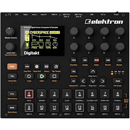 Elektron エレクトロン/Digitakt DDS-8 デジタル・ドラムマシン(中古品)