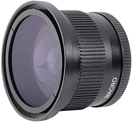 0.35 X高グレード魚眼レンズレンズfor Canon EOS Rebel t7i(中古品)