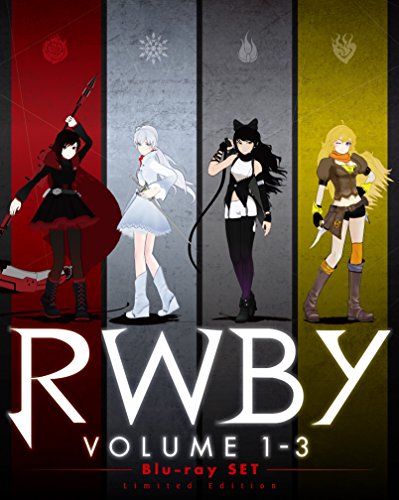 RWBY VOLUME 1-3 Blu-ray SET（初回仕様版）(中古品)