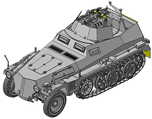 ドラゴン 1/35 第二次世界大戦 ドイツ軍 Sd.Kfz.250/4 Ausf.A 対空自走砲  (中古品)