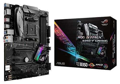 ASUS AMD B350搭載 マザーボード AM4 Socket対応  STRIX B350-F GAMING  【(中古品)
