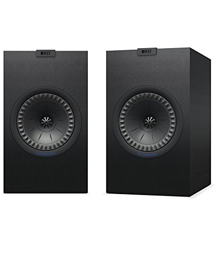 KEF Q350 ブックシェルフスピーカー（ペア、ブラック） Q350B(中古品)の通販は 106,120円