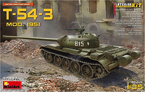 ミニアート 1/35 ソビエト連邦軍 T-54-3 MOD.1951 フルインテリア (内部再 (中古品)