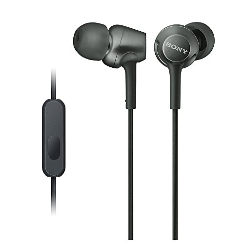 ソニー SONY イヤホン MDR-EX255AP : カナル型 リモコン・マイク付き ブラ (中古品)の通販は 6,061円