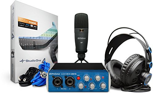 PreSonus AudioBox 96スタジオUSB 2.0レコーディングバンドル、インターフ (中古品)の通販は
