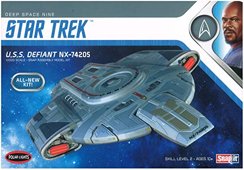 ポーラライツ スタートレック 1/1000 U.S.S.ディファイアント(中古品)
